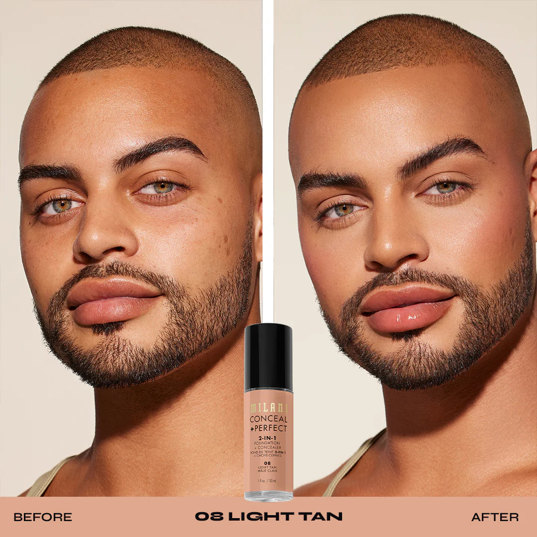 Milani Concealer+Perfect 2-IN-1 Foundation+Concealer