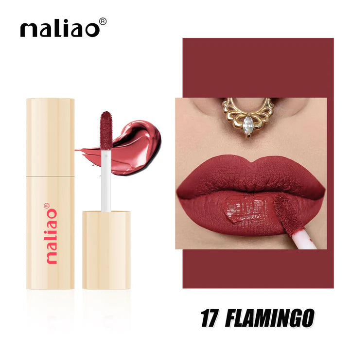 Maliao Forever Matte Liquid Lip Color Waterproof Long lasting Elegance