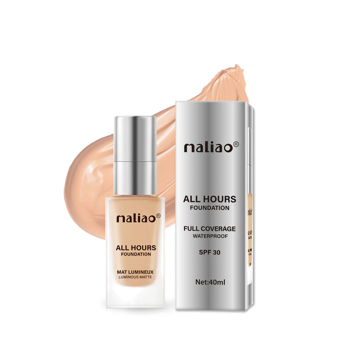 Maliao All Hours Foundation Luminous Matte