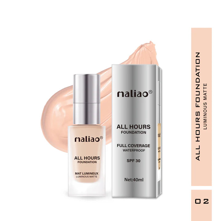 Maliao All Hours Foundation Luminous Matte