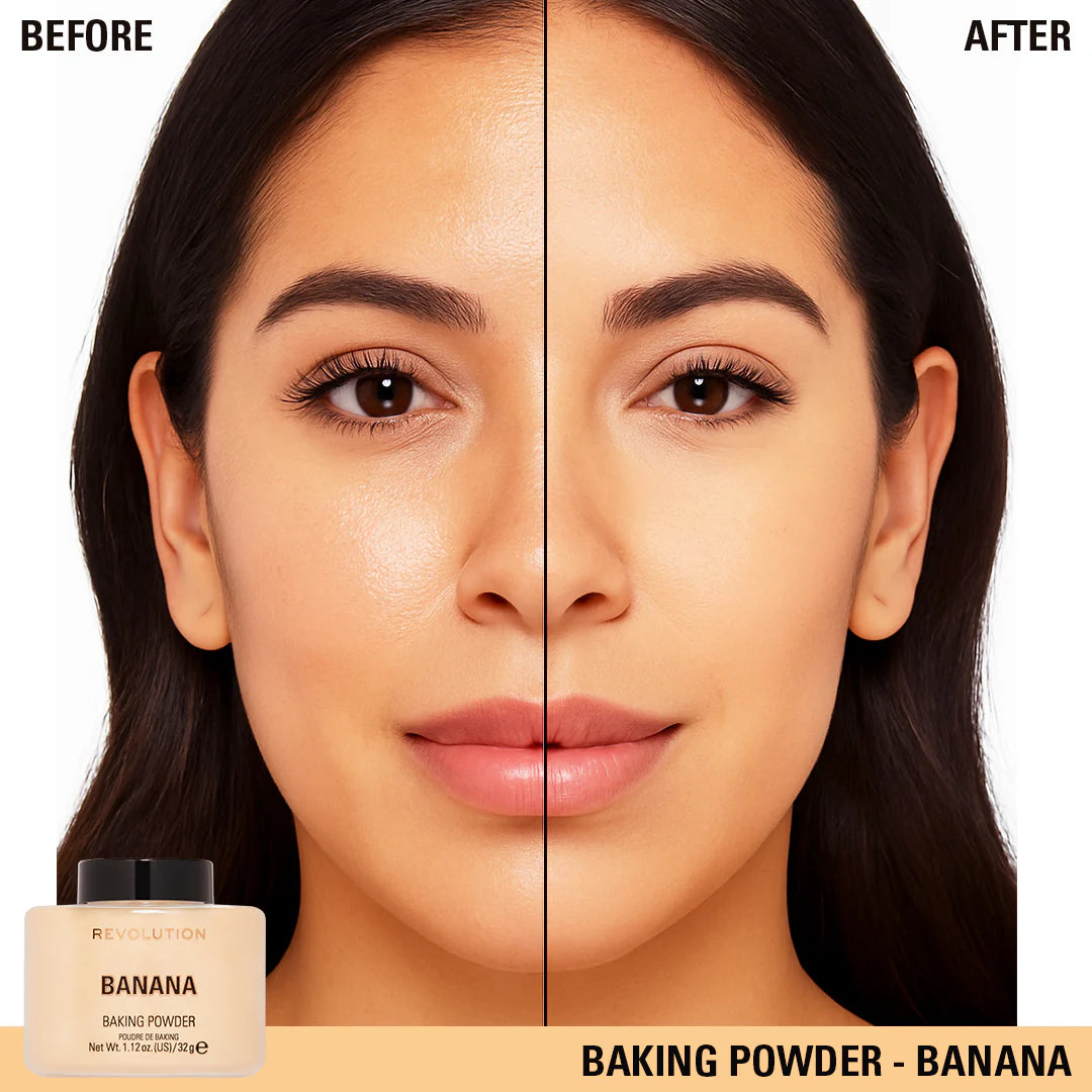 Makeup Revolution banana Loose Baking Powder