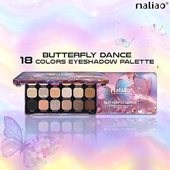 Maliao Butterfly 18-Color Eyeshadow Palette