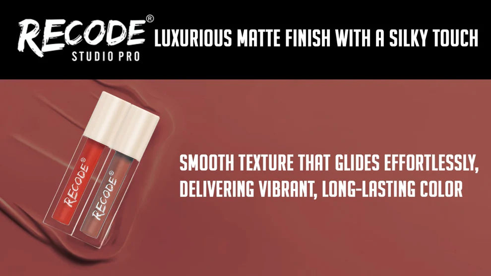 Recode 10 Silky Matte Mini Liquid Lipsticks