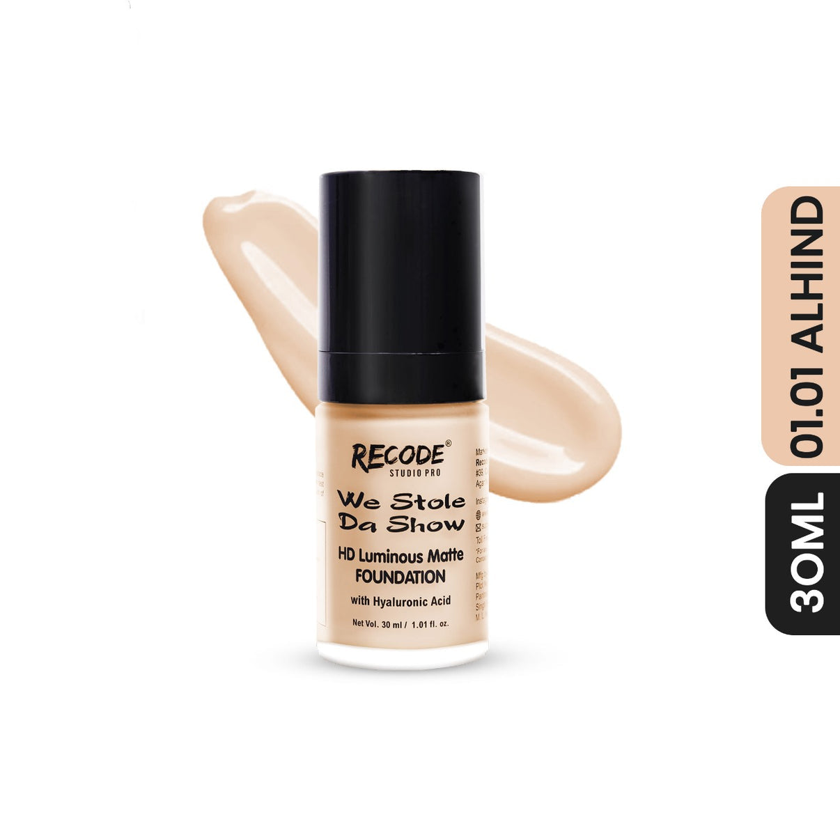HD Luminous Matte Foundation We Stole Da Show Recode Studio