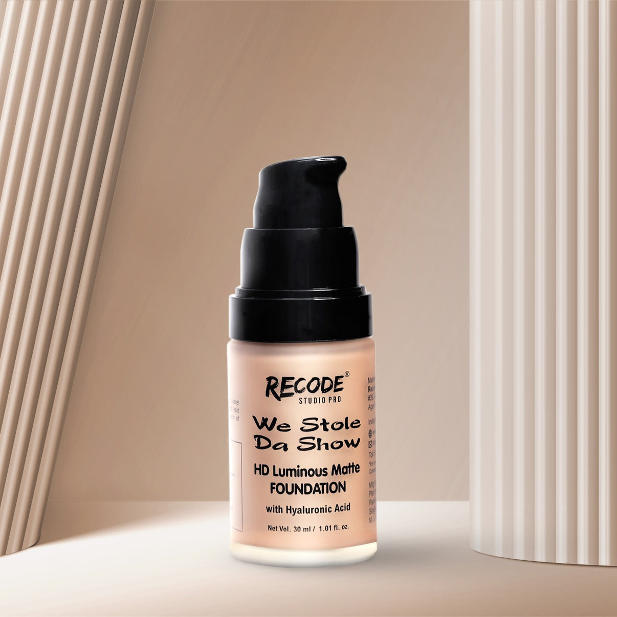 HD Luminous Matte Foundation We Stole Da Show Recode Studio