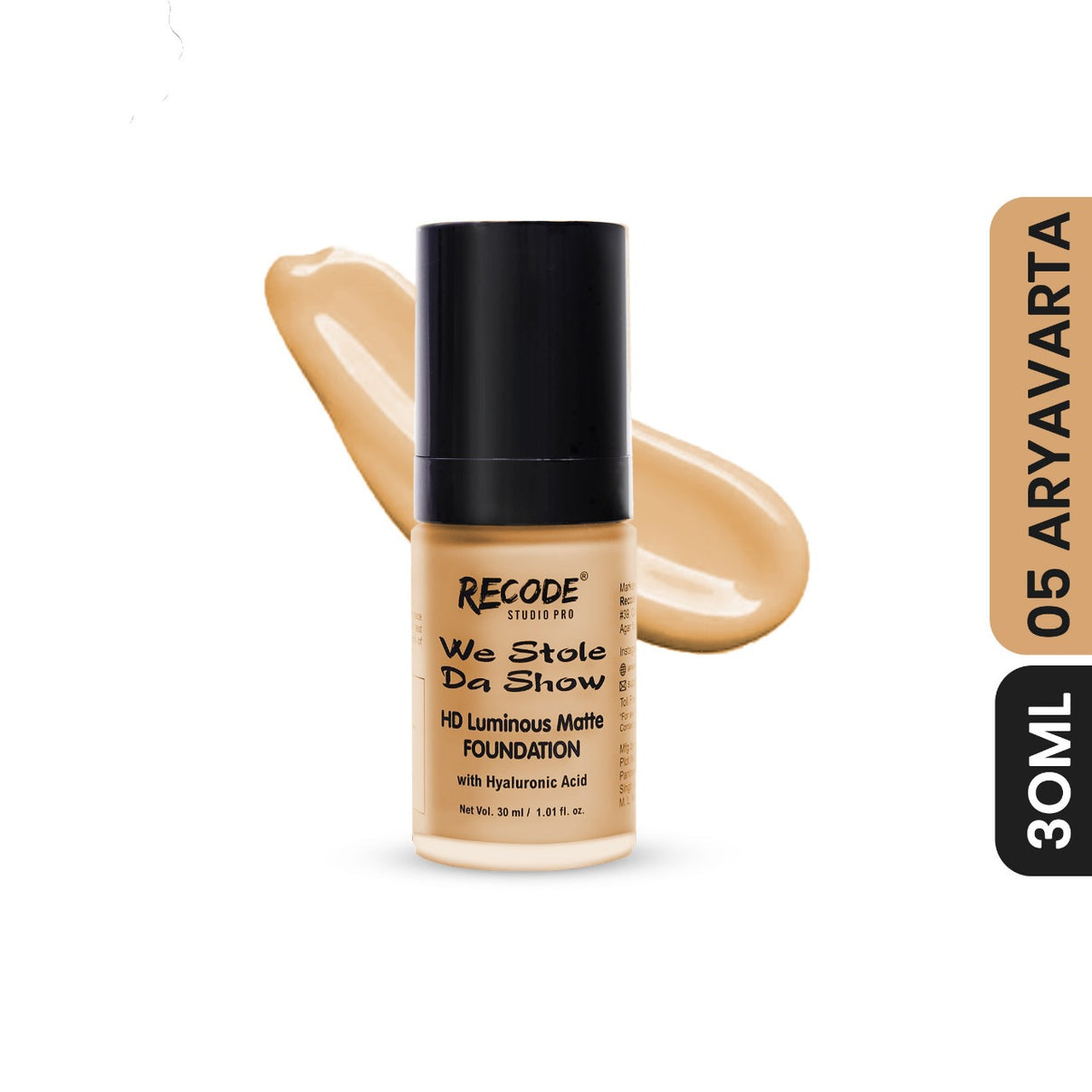HD Luminous Matte Foundation We Stole Da Show Recode Studio