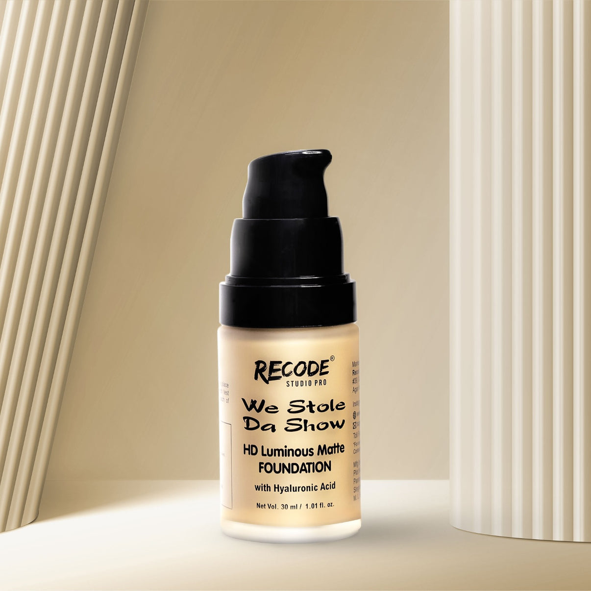 HD Luminous Matte Foundation We Stole Da Show Recode Studio