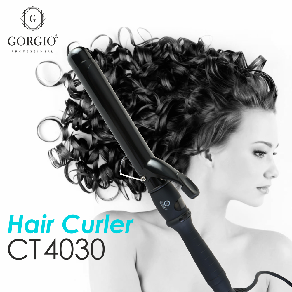 Gorgio Professional Curling Tong (CT4030) – 28 mm