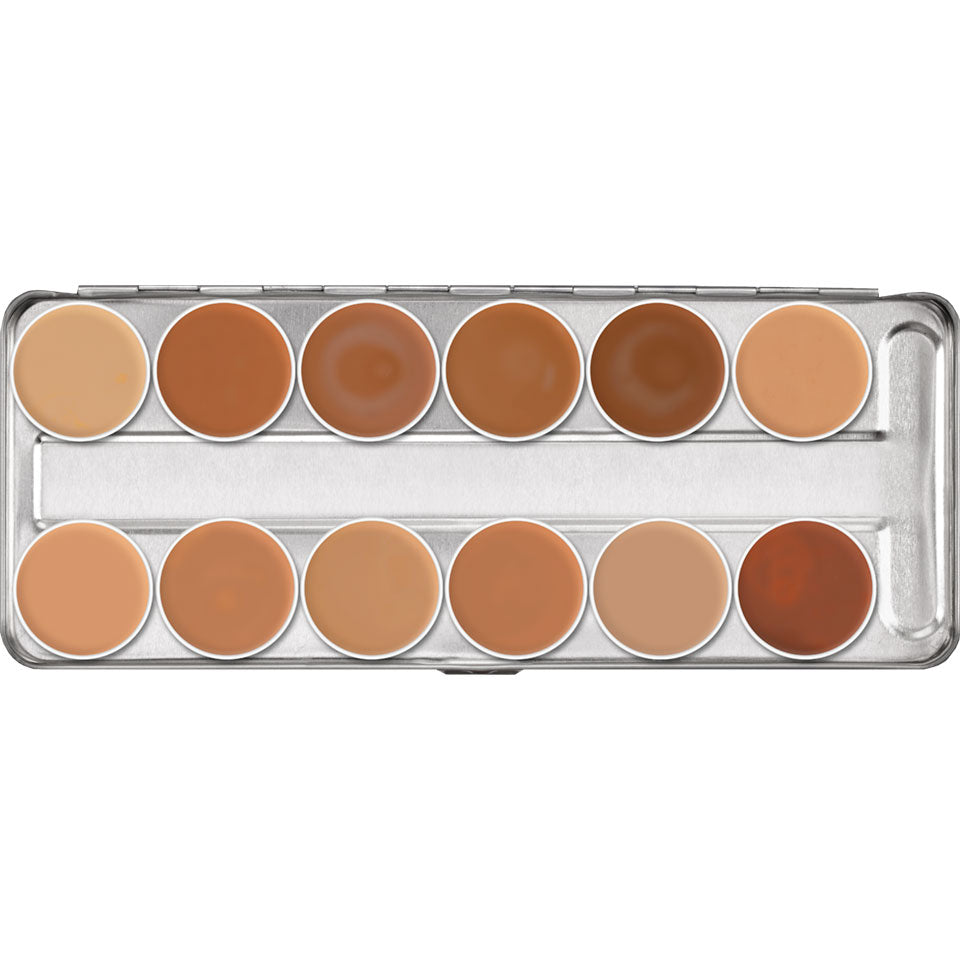 Kryolan Supracolor Palette 12 Shades