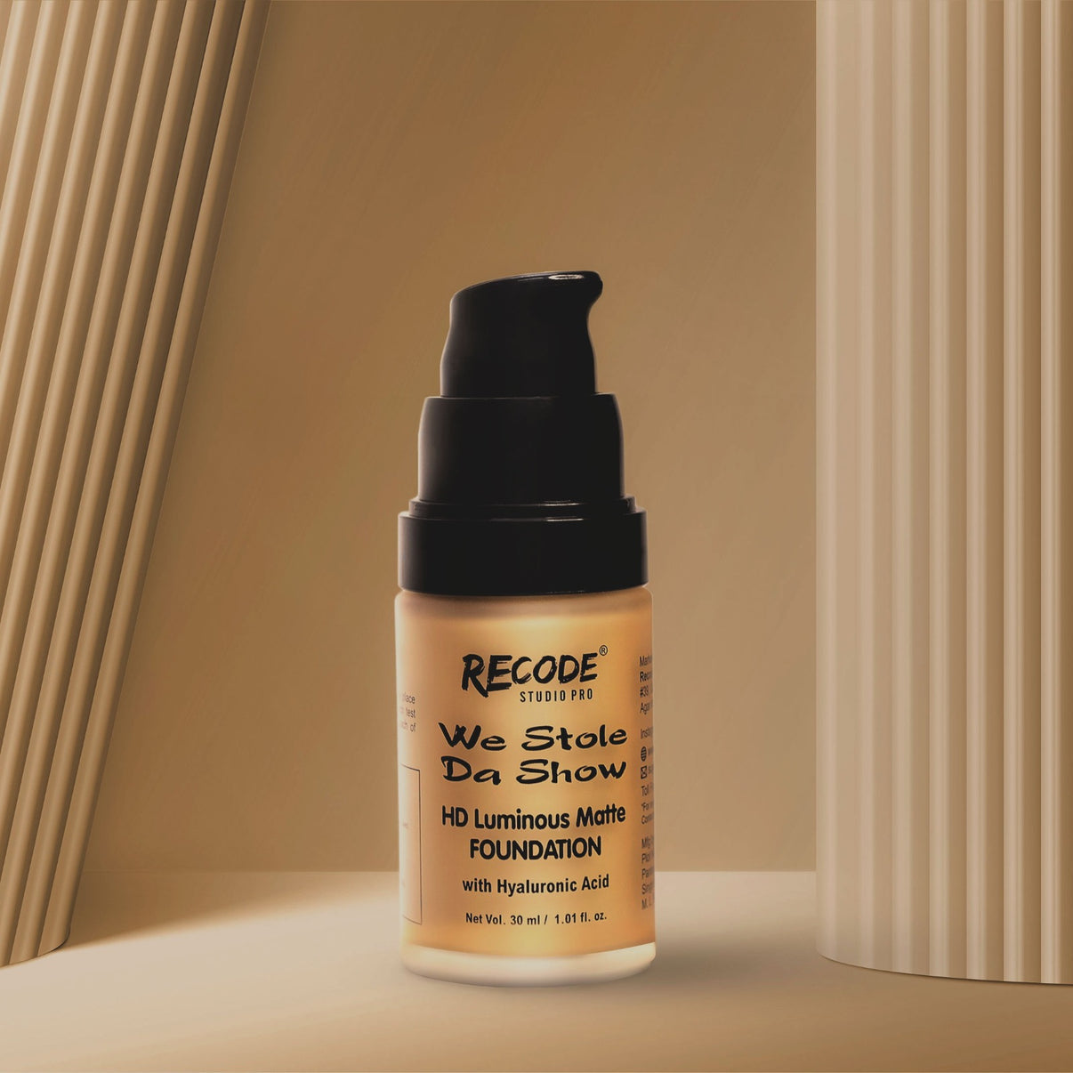 HD Luminous Matte Foundation We Stole Da Show Recode Studio
