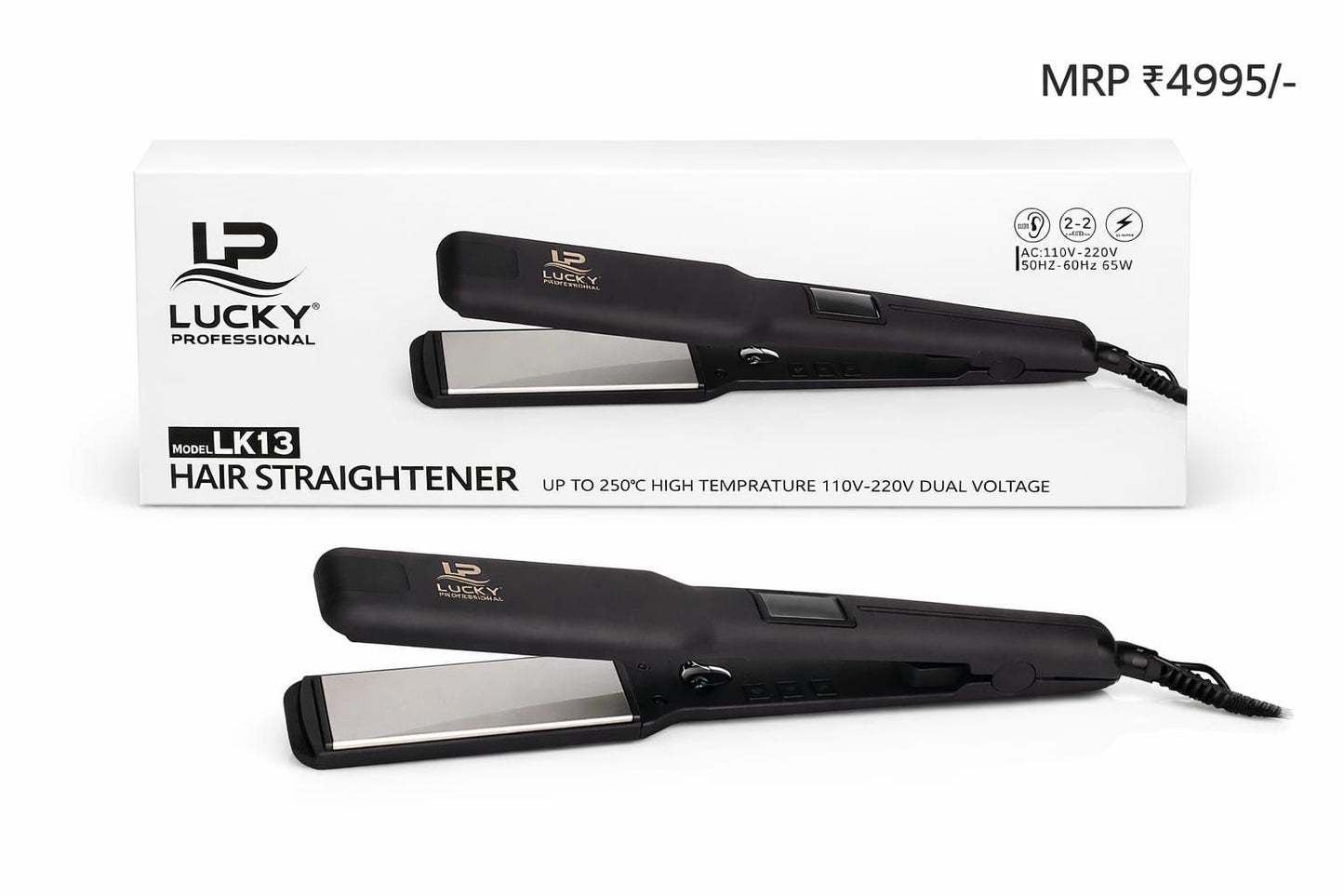 Lucky Professional Hair Straightener (Lk 13)