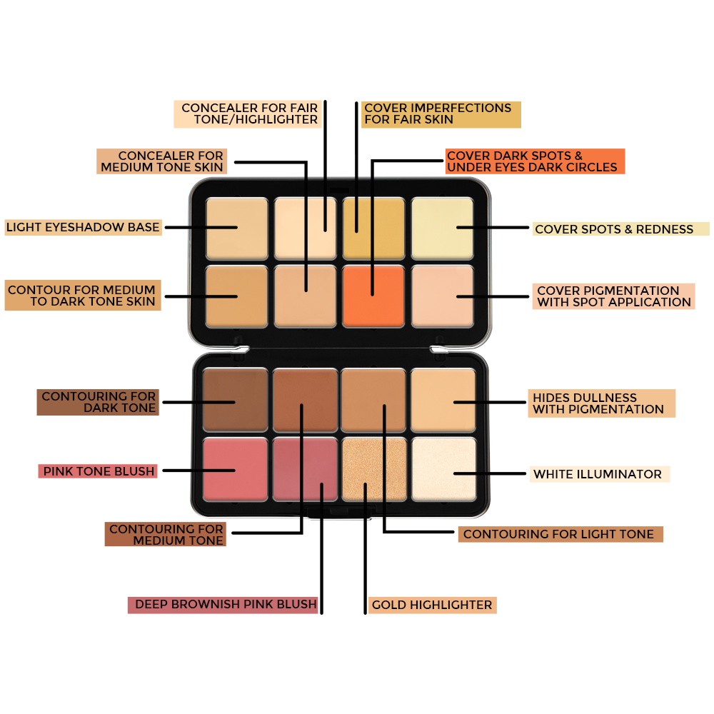 Camouflage HD Palette Brown