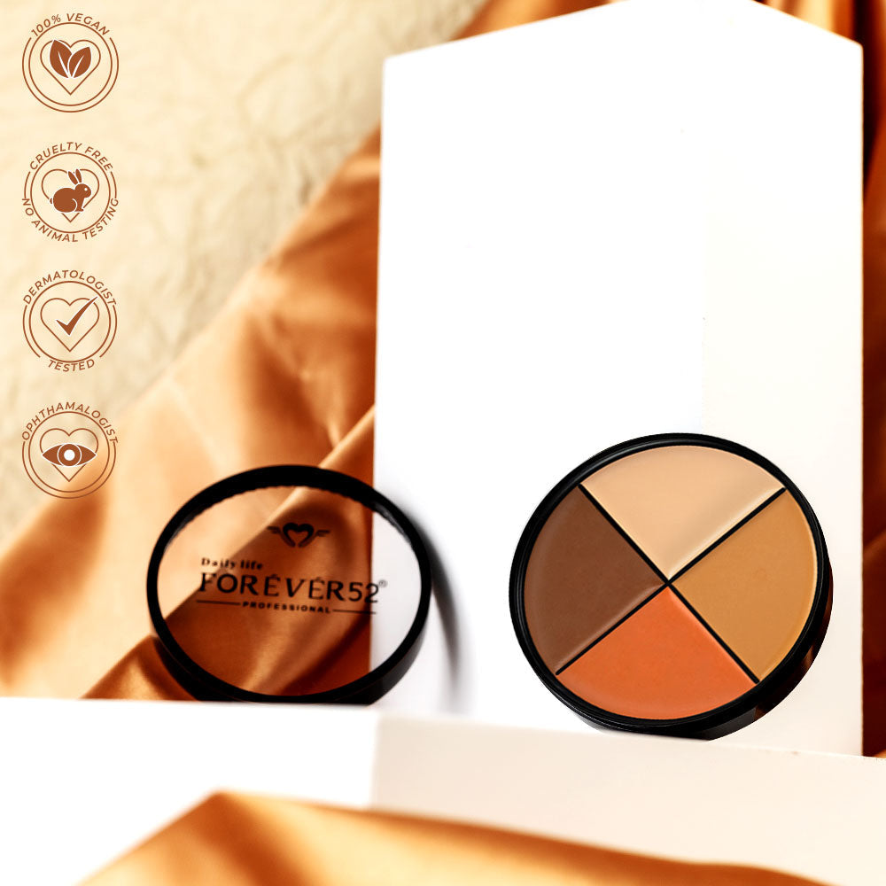 DAILY LIFE FOREVER52 4 Colour Concealer Palette - Chestnut 003 - 12g