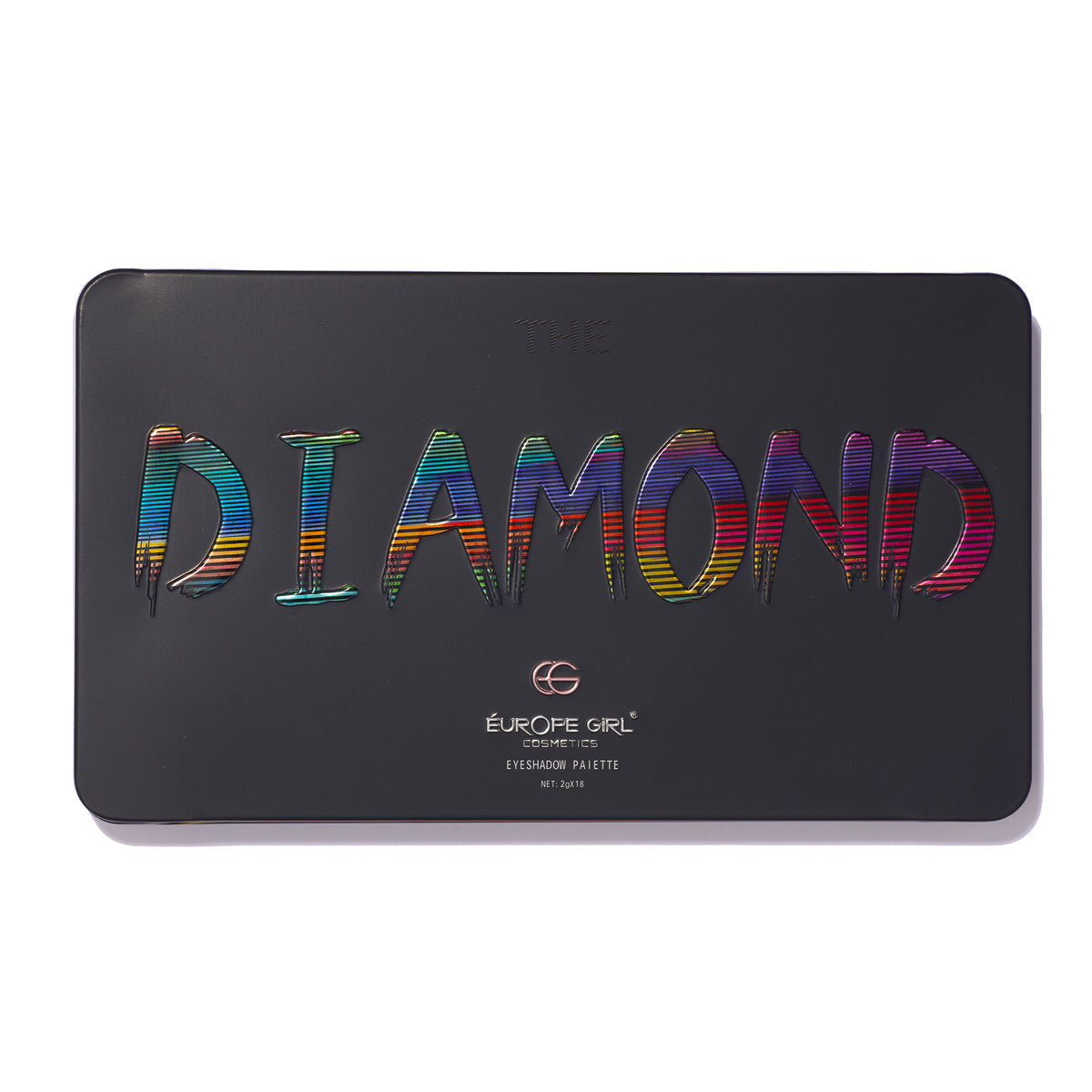 The Diamond 18 Color Eyeshadow Palette | Europe Girl Cosmetics