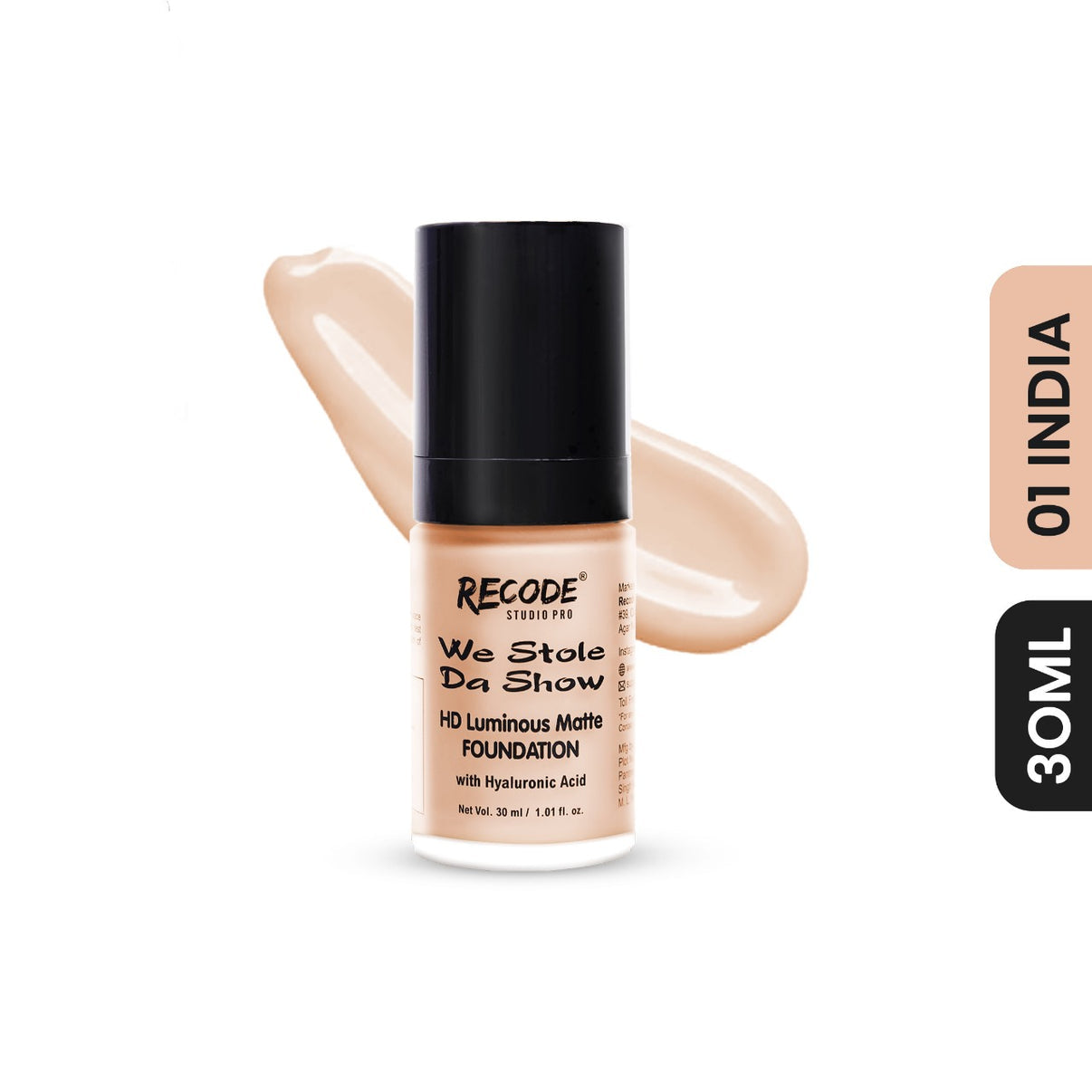 HD Luminous Matte Foundation We Stole Da Show Recode Studio