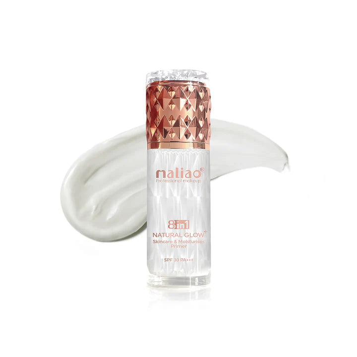 Maliao Natural Glow+ Primer - Skincare & Moisturizing Base with SPF 30 PA+++