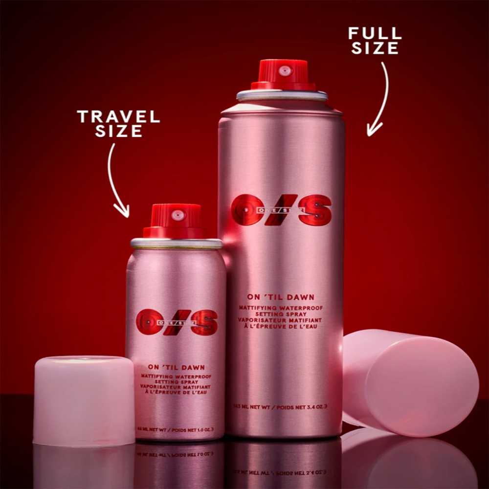 One Size On Till Dawn Mattifying Waterproof Setting Spray