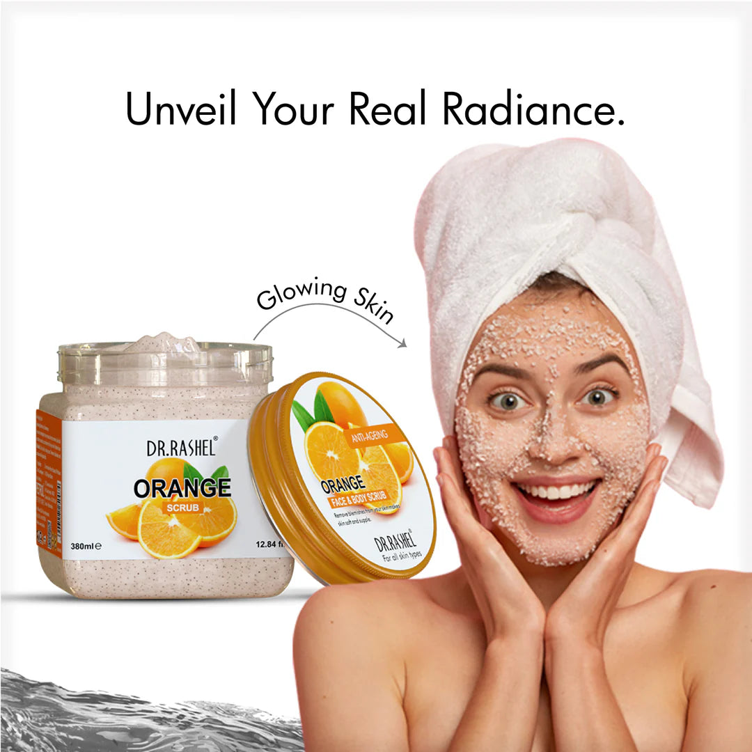 Dr.Rashel Orange Face and Body Scrub