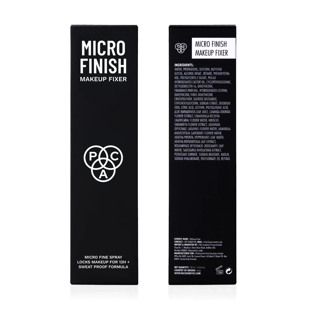 Pac Micro Finish Makeup Fixer