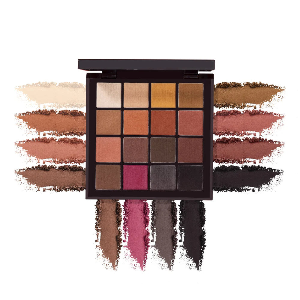 Pac matte eyeshadow palate 16 colors