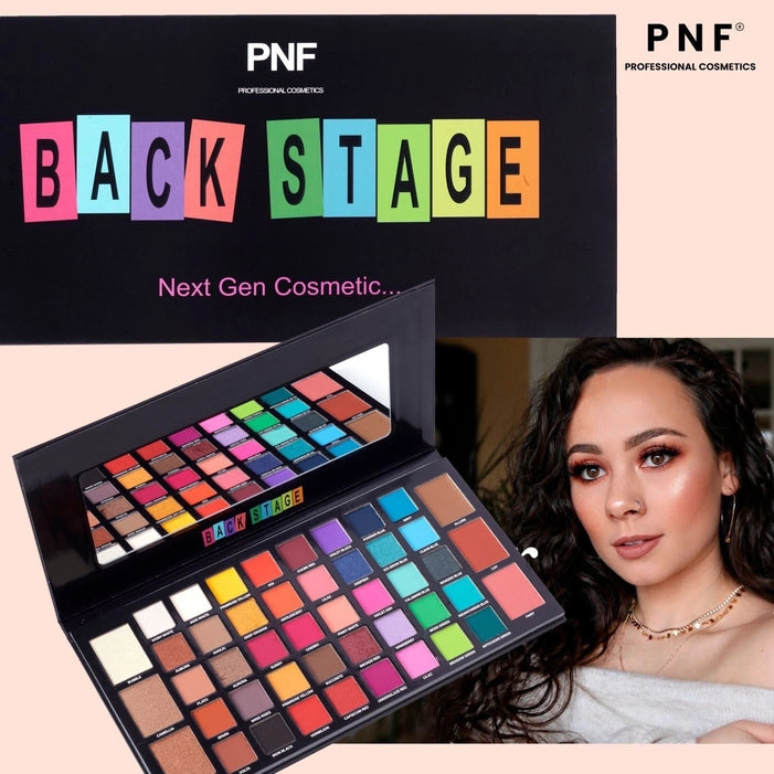 PNF Backstage 40 Eyeshadow 3 Blush 3 Highlight Palette