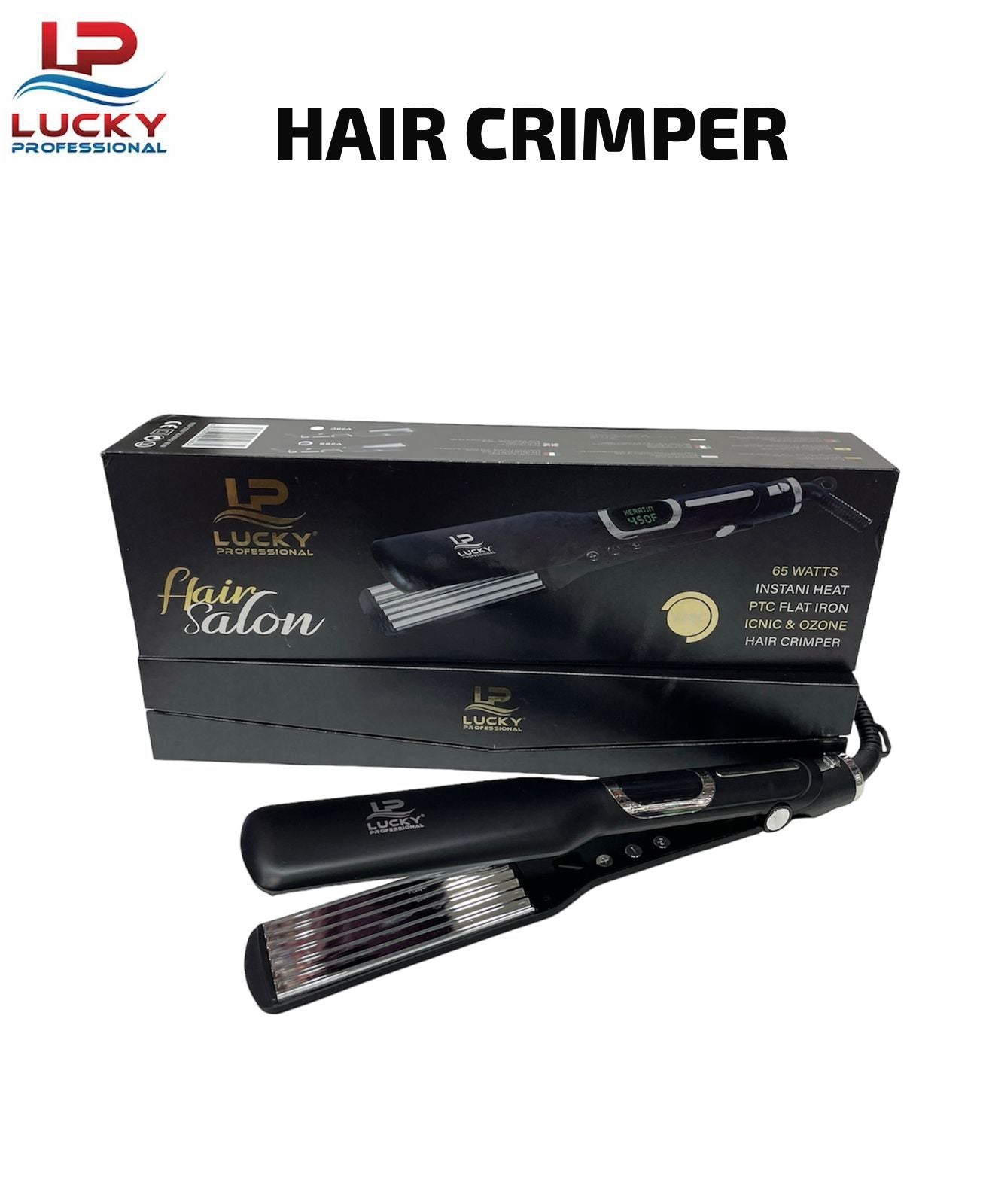Lucky Professional Flair Salon Hair Crimper