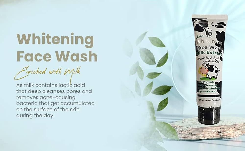 Yc Whitening Milk Extract Face Wash