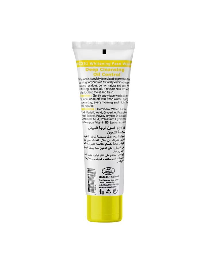YC Whitening Face Wash with Lemon Extract