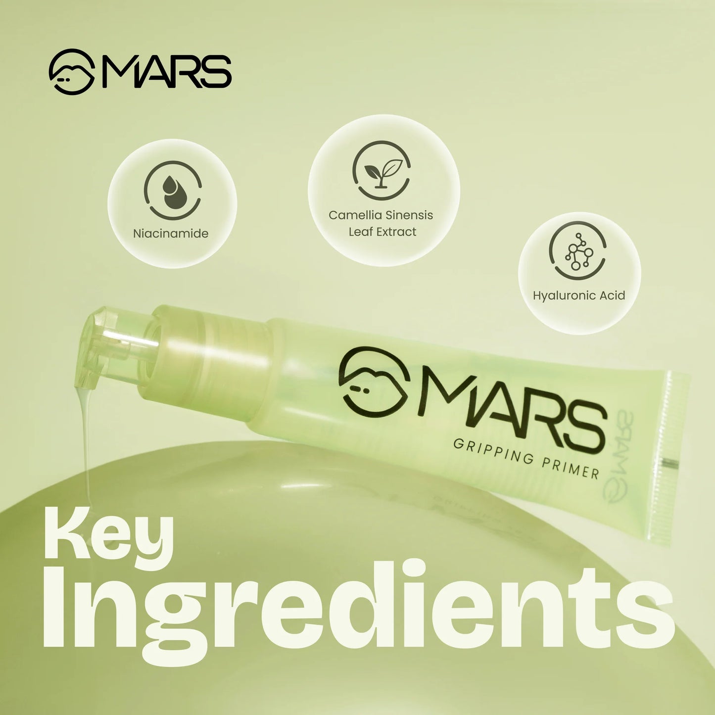 Mars Its Glow O' Clock Gel Gripping Primer