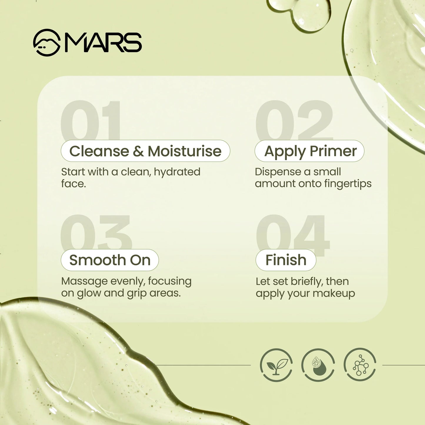 Mars Its Glow O' Clock Gel Gripping Primer