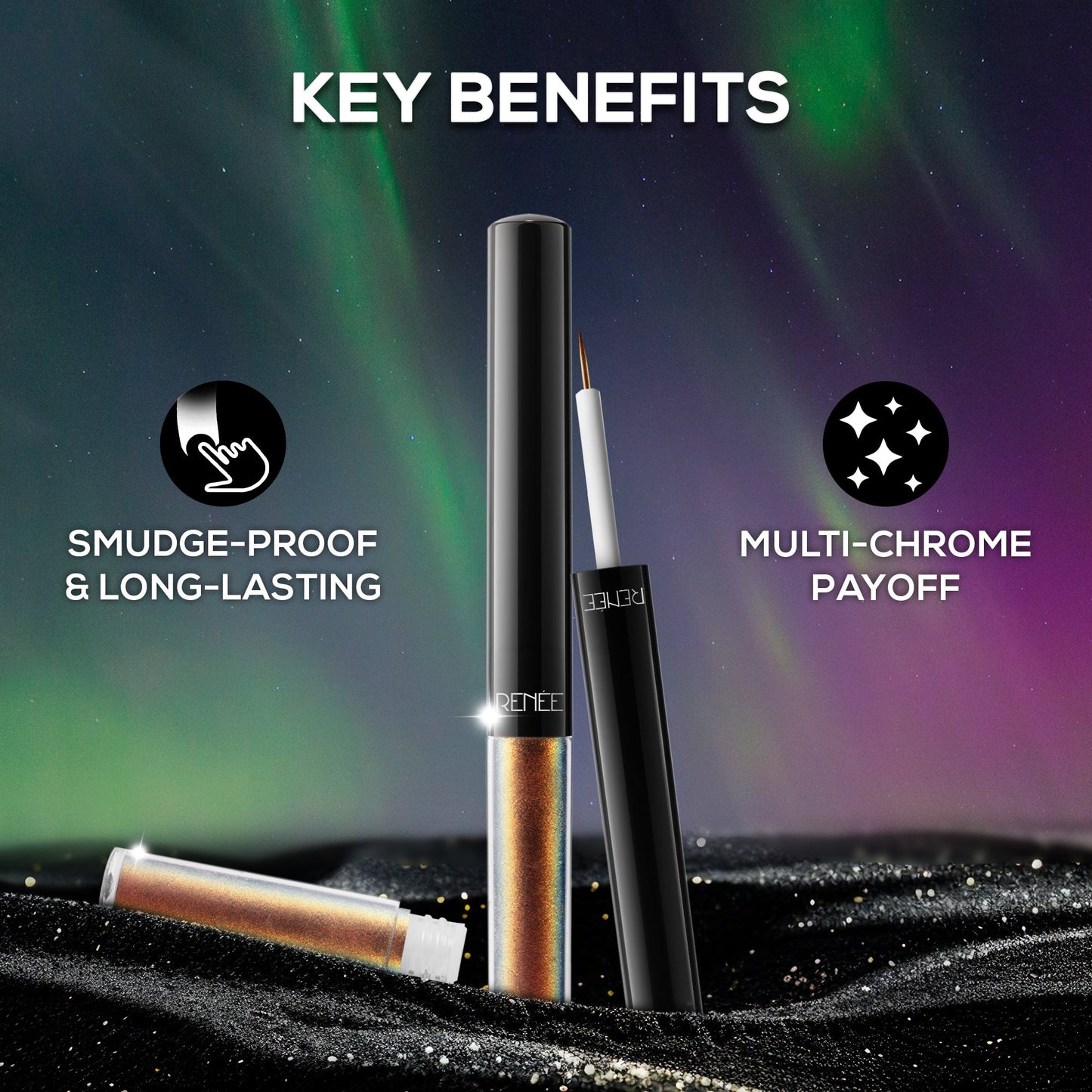Renee Holographic Liquid Liner