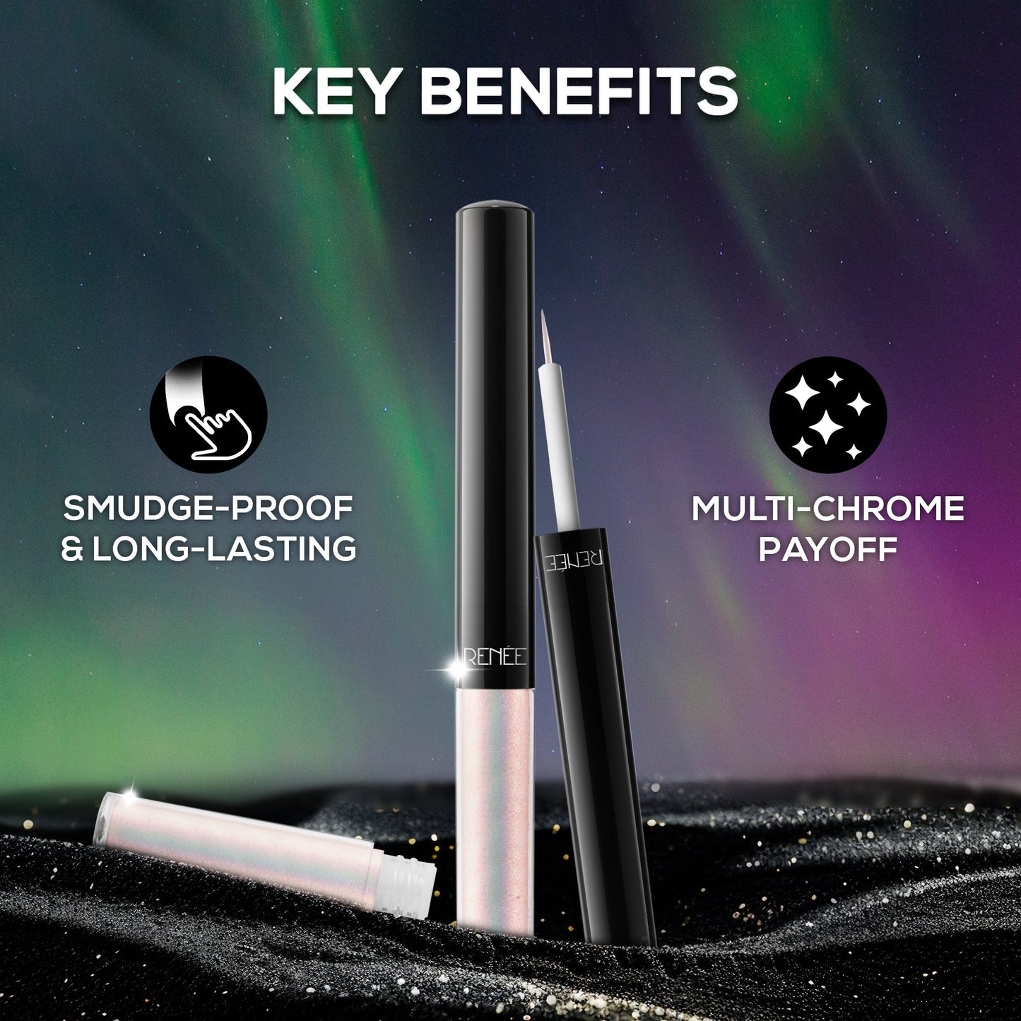 Renee Holographic Liquid Liner