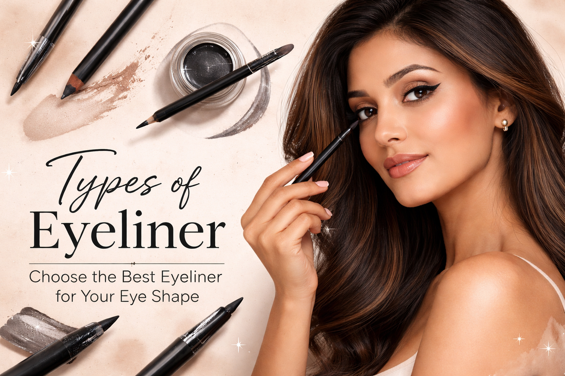 Types of Eyeliner: How to Choose the Right Eyeliner for Your Eye Shape