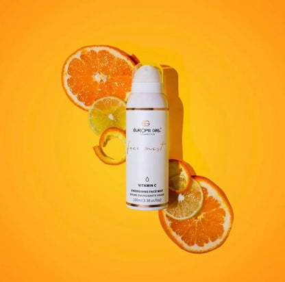 Europe Girl Face Mist - Vitamin C | Hydrates & Brightens | Skin Brightening Spray
