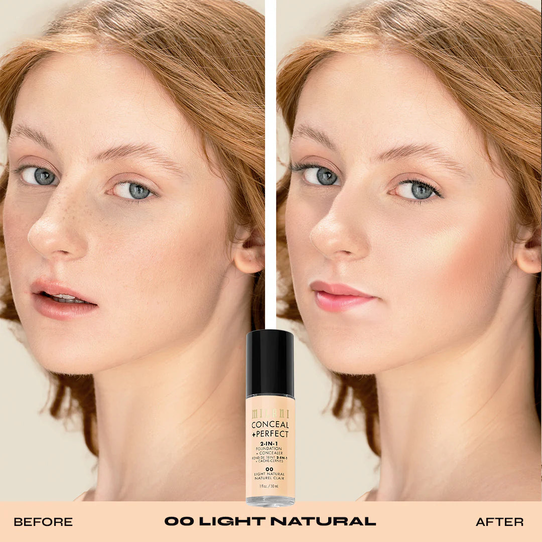 Milani Concealer+Perfect 2-IN-1 Foundation+Concealer