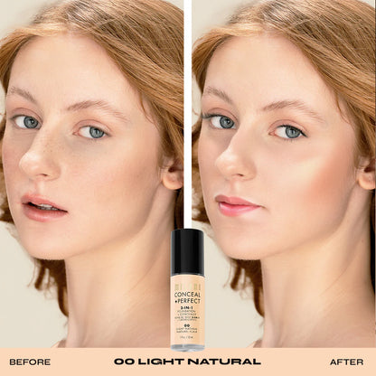 Milani Concealer+Perfect 2-IN-1 Foundation+Concealer