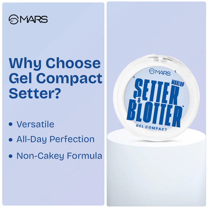 Mars Makeup Setter & Blotter Gel Compact