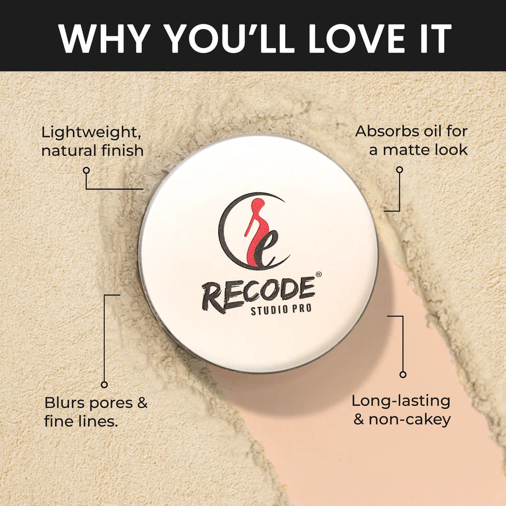 Recode Ace Of Base Set & Forget Fine Matte Setting Loose Powder