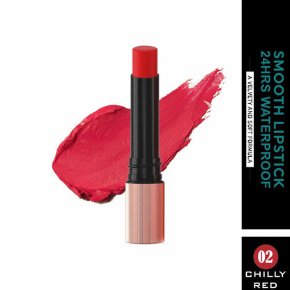 Maliao Long Lasting Non Transfer Smooth Lipstick 24HR Waterproof Wear