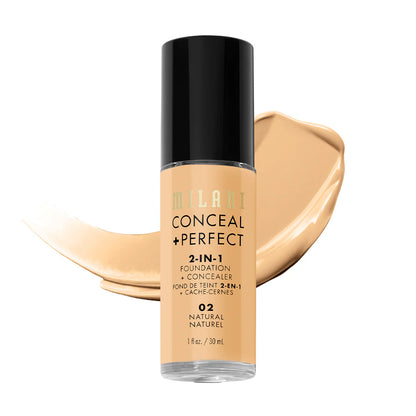 Milani Concealer+Perfect 2-IN-1 Foundation+Concealer