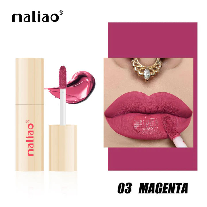 Maliao Forever Matte Liquid Lip Color Waterproof Long lasting Elegance
