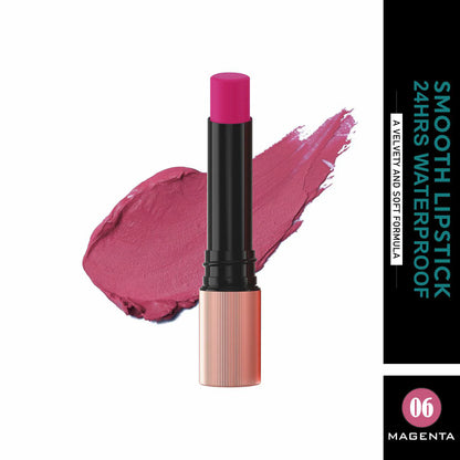 Maliao Long Lasting Non Transfer Smooth Lipstick 24HR Waterproof Wear