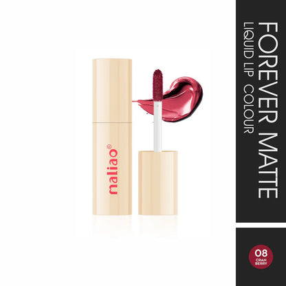 Maliao Forever Matte Liquid Lip Color Waterproof Long lasting Elegance