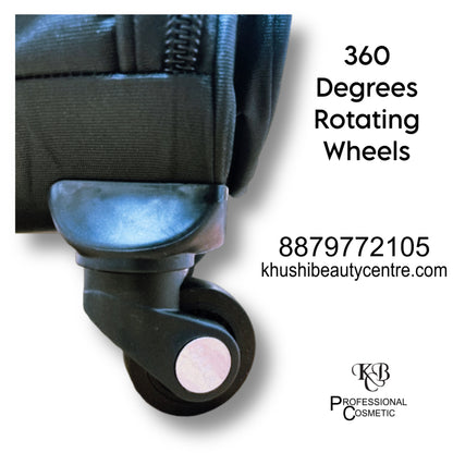 Kbc Professional Cosmetics Pro Trolley Bag