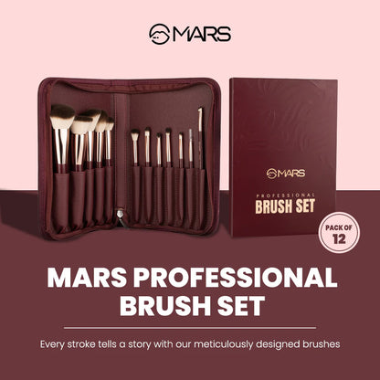Mars Professional Brush Set 12 piece