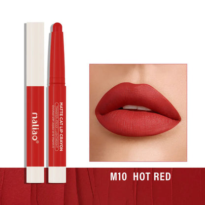 Maliao Matte Cat Lip Crayon Transfer Proof And Light Weight Long Lasting Color