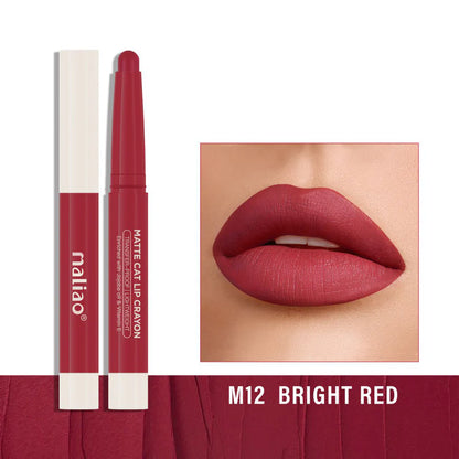 Maliao Matte Cat Lip Crayon Transfer Proof And Light Weight Long Lasting Color