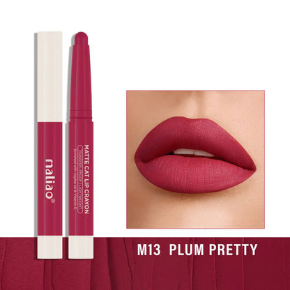 Maliao Matte Cat Lip Crayon Transfer Proof And Light Weight Long Lasting Color
