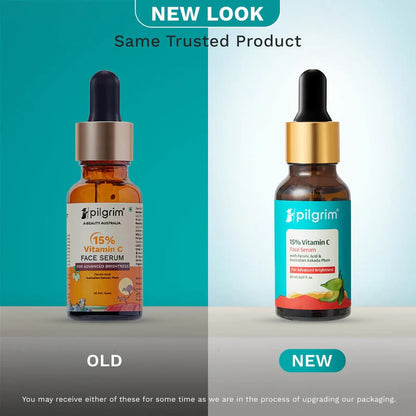 Pilgrim 15% Vitamin C Face Serum | with Ferulic Acid & Australian Kakadu Plum