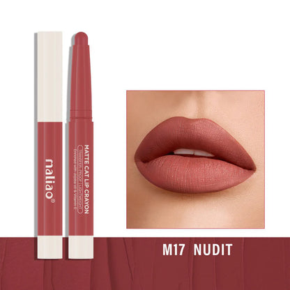 Maliao Matte Cat Lip Crayon Transfer Proof And Light Weight Long Lasting Color